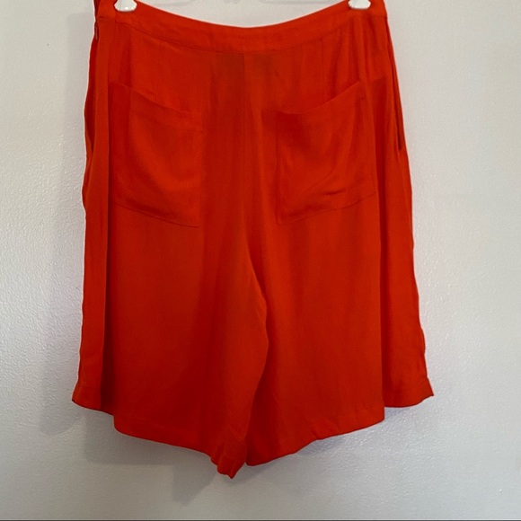 Anthropologie Sunday in Brooklyn Rayon High Waist Wide Leg Short Sz 2 - Picture 6 of 15
